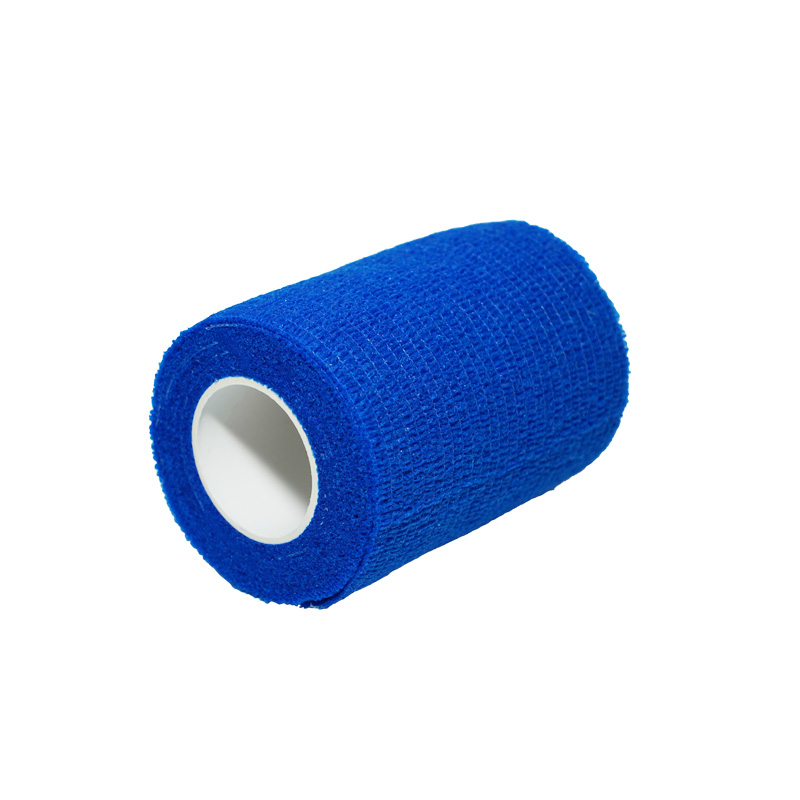 Navy blue self adhesive bandage