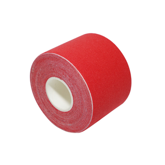 Red cotton patch Kinesiology tape
